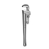 Pipe Wrench, 18" Aluminum Straight Pipe Wrench, Adjustable Plumbing Wrench, with High Strength Jaw and Ergonomic Handle, Easy to Carry, Hangable Design, for Water Pipes, Automotive Repairs