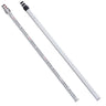 Aluminum Grade Rod, 16-Feet/8ths 4 Sections Telescopic Measuring Rod,Double-Sided Scale 1/8in Leveling Rod Stick,Aluminum Alloy Survey Rod with Bubble Level &Carrying Bag for Houses,Walls,Floors