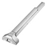 Door Push Bar Panic Exit Device, 31' Stainless Steel Commercial Emergency Exit Door Push Bar with Exterior Lever and 3 Keys, Emergency Exit Door Hardware for 30"-36" Metal Wood Door