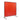 Welding Screen with Frame, 6' x 6' Welding Curtain Screen, Flame-Resistant Vinyl Welding Protection Screen on 4 Swivel Wheels (2 Lockable), Moveable & Professional for Workshop/Industrial, Red