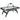 Air-Powered Hockey Table, 89" Indoor Hockey Table for Kids and Adults, LED Sports Hockey Game with 2 Pucks, 2 Pushers, and Electronic Score System, Arcade Gaming Set for Game Room Family Home