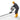 Gas Concrete Power Screed, 11ft Aluminum Board Straight Edge Bar Set, 4 Stroke Cement Finishing Vibrating Motor with Height Adjustable Handles, High Efficient Concrete Tools 6500RPM