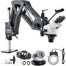 Multi-Directional Microscope Spring Bracket Ball Vise Ring Light 7X-45X