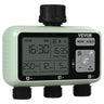 Water Timer, 3 Outlets, Hose Watering Sprinkler Timer, with 3 Independent Watering Zone LCD Display Rain Delay Mode Manual Mode 360° Brass Inlet Metal Filter, IPX6 Waterproof for Yard Watering