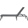Chaise Lounge Chair Outdoor Patio Lounge Chair with Adjustable 5-Position