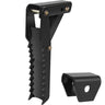 36 inch Backhoe Excavator Thumb Attachments Adjustable Extreme Weld On Backhoe Thumb Hoe Clamp 1/2Inch Teeth Thick Steel Plate 16MM Assembly Bolt-On Design