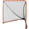 Lacrosse Goal, 6' x 6' Lacrosse Net, Folding Portable Backyard Lacrosse Training Equipment, Steel Frame Training Net, Quick & Easy Setup Lacrosse Goal, Perfect for Youth Adult Training, Orange