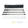 Dust Barrier Poles 12 Ft with 4 Telescoping Poles Dust Barrier System