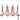38 Inch Stanchion Posts Queue, Red Velvet Rope (3, Silver)