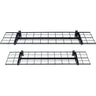 Garage Storage Shelving, 2 Pack, 4 x 1 ft Heavy Duty Garage Shelves Wall Mounted, 400 lbs Load Capacity(Total) Garage Storage Rack Floating Shelves, Suitable for Shop, Shed, Garage Storage