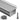 Gutter Guard, 5 inch Width, Aluminum Leaf Filter DIY Gutter Cover, 26 PCS 104 ft Total Length, 0.157'' Hole Diameter & 0.02'' Thick Raptor Gutter Guards Fits Any Roof or Gutter Type