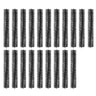 Gutter Brush, 60 Feet Total Length 5.25 inch Diameter Gutter Cleaning Tools, Ground-Level Gutter Brush Leaf Guard for 5 Inch Gutters, Easily Clear roof Leaves and Debris, 20 Pack