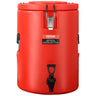Stainless Steel Insulated Beverage Dispenser, 4.5 Gallon 17.2 Liter, Thermal Hot and Cold Drink Server Dispenser with Spigot Handle, Food-grade for Hot Tea Coffee Water Restaurant Drink Shop