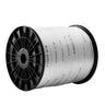 Polyester Pull Tape, 5/8" x 630' Mule Tape Flat Rope, 2200 lbf Tensile Capacity, Printed Webbing Cable Pulling Tape for Packaging, Gardening, Commercial Electrical, Conduit Work, White