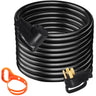 36Ft 50 Amp RV Extension Cord Durable Premium Power Cord RV 26.5mm Wire Diameter Extension Cord Copper Wire RV Cord Power Supply Cable for Trailer Motorhome Camper with Handles