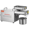 Electric Oil Press Machine, 700W Stainless Steel Oil Extractor Machine, 140°C / 284°F Constant Temperature, Hot Press Oil Expeller for Pressing Peanuts, Sesame Seeds, Rapeseed, Tea Seeds