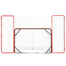 Hockey Goal with Backstop and Targets Street Outdoor Steel Hockey Net 72"