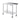24 x 48 x 40 Inch Stainless Steel Work Table, Commercial Food Prep Worktable with Casters, Heavy Duty Prep Worktable, Metal Work Table with Adjustable Height for Restaurant, Home and Hotel