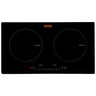 Electric Cooktop, 2 Burners, 24'' Induction Stove Top, Built-in Magnetic Cooktop 1800W, 9 Heating Level Multifunctional Burner, LED Touch Screen w/ Child Lock & Over-Temperature Protection