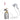 2L/0.5gal Spray Paint Pressure Pot Tank, Lightweight Air Paint Pressure Pot, 1.8mm Nozzle Spray Paint Gun 3m Hoses for Home Decoration Architecture Construction Automotive Painting, 45PSI Max