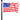 20FT Telescopic Flagpole Kit Heavy Duty Aluminum Flag Pole American Black