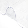 Plastic Table Cover 42 x 78 Inch, 2 mm Thick Clear Table Protector, Rectangle Clear Desk Mat, Waterproof & Easy Cleaning for Office Dresser Night Stand