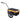 Bike Cargo Trailer, 88 lbs Load Capacity, Heavy-Duty Bicycle Wagon Cart, Foldable Compact Storage with Universal Hitch, Waterproof Cover, 16" Wheels, Safe Reflectors, Fits 24"-28" Bike Wheels