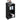 Podium Stand, 47 in Hostess Stand with 4 Rolling Wheels, Wood Podium with Storage Shelves, and Slant Desktop, Lecterns & Podiums for Church, Office, School, Home, Black