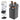Aquarium Filter 317GPH, 4-Stage Canister Filter 100 Gallon, Ultra-Quiet Internal Aquarium Filter with UV Protection, Submersible Power Filter with Multiple Function for Fish Tanks, 12W