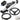 Hydraulic Boat Steering Kit 300HP, Hydraulic Steering Kit Helm Pump, Hydraulic Outboard Steering Kit with 20 Feet Hydraulic Steering Hose for Boat Steering System