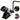 Ring Roller Bender, 3in Ring Size, 1/4in Round Steel & 1"x3/16" Flat Steel Capacity, Portable Hand Crank Ring Roller