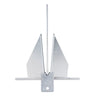 Fluke Style Anchor Kit, 8.5 LBS Hot-Dipped Galvanized Steel Fluke Anchor with 7.9' Chain, 75' Rope and Two 0.4" Shackles, Marine Boat Anchor for Small Vessels Under 18', Seas, Rivers and Shores