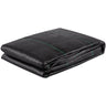 Geotextile Fabric, 12.5 x 30 ft 3.5oz Woven PP Driveway Drain Cloth w/ 600lbs Tensile Strength, Heavy Duty Underlayment for Soil Stabilization, Landscaping, Weed Barrier, 12.5FT30FT-3.5OZ, Black
