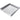 32 x 30 x 2.5 Inch Washing Machine Pan 18 GA Thickness 304 Stainless Steel Heavy Duty Compact Washer Drip Tray with Drain Hole & Hose Adapter