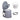 Portable Toilet for Camping, Porta Potty with 1.3 Gal Detachable Inner Bucket & Removable Paper Holder, Commode with Dual Lids, Travel Toilet for Adults Kids Outdoor Camping Car Long Road Trips