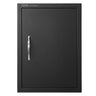 BBQ Access Door, 16W x 22H Inch Single Outdoor Kitchen Door, Cold Plate Flush Mount Door, Wall Vertical Door with Handle, for BBQ Island, Grilling Station, Outside Cabinet