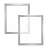 Screen Printing Kit, 2 Pieces Aluminum Silk Screen Printing Frames, 20x24inch Silk Screen Printing Frame with 160 Count Mesh, High Tension Nylon Mesh and Sealing Tape for T-shirts DIY Printing