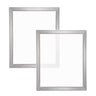 Screen Printing Kit, 2 Pieces Aluminum Silk Screen Printing Frames, 20x24inch Silk Screen Printing Frame with 230 Count Mesh, High Tension Nylon Mesh and Sealing Tape for T-shirts DIY Printing