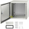 NEMA Steel Enclosure, 12 x 12 x 8'' NEMA 4X Steel Electrical Box, IP66 Waterproof & Dustproof, Outdoor/Indoor Electrical Junction Box, with Mounting Plate