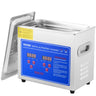 Ultrasonic Cleaner with Digital Timer & Heater, Professional Ultra Sonic Jewelry Cleaner, Stainless Steel Heated Cleaning Machine for Glasses Watch Rings Small Parts Circuit Board (3L)
