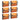 Hanging Wall Files Organizer, 6 Pack Single Pocket Mesh Wall File Holder, Metal Wall Folder Organizer with Nametag Label, for Office Home & School