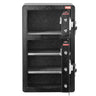 Double Door 4.5 cu.ft Safe Box with Key Lock Password Fireproof Bag Black,organize cash, passports, jewelry, gold, watches and documents