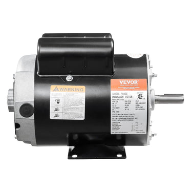 3.7HP Air Compressor Electric Motor 230V 17.2A 3450RPM 56 Frame CW/CCW Rotation