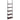 Industrial Square Pipe Shelf 5 Tier 17.3x11.8in Wall-Mount for Bedroom