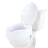 Raised Toilet Seat 5" Raised 300 lbs Universal Toilet Riser for Elderly
