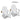 Adirondack Chair Plastic Set of 2 All-Weather Folding Fire Pit White