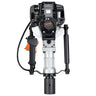 37.77cc Gas-Powered T Post Driver 4-Stroke Fence Piling Pounder w/ 2 Head