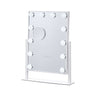 Hollywood Vanity Makeup Mirror With Lights 5X Magnification 16.1x11.8 in