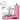 Cake Decorating Machine Cake Frosting Spreading for 6" to 14" Cake Pink
