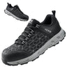 Steel Toe Shoes for Men US Size 9 Wide Athletic Work Shoe Sneakers Black